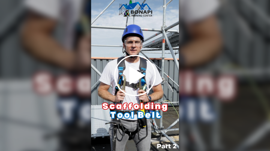 Short video gemaakt voor Bonapi - Scafolding tool belt - part 2